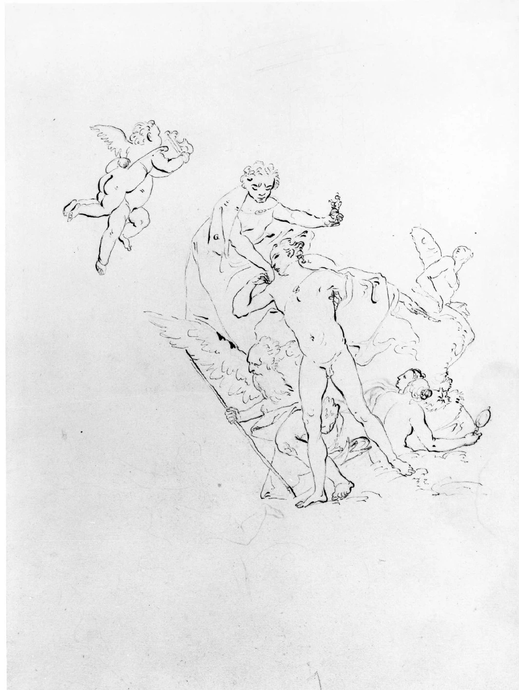 Fetonte chiede ad Apollo di guidare il carro del sole - Museo Civico di Castelvecchio, Verona